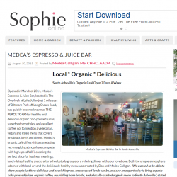 sophie magazine article on medeas